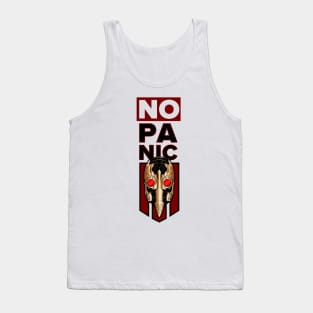 No panic > Plague Doctor steampunk gas mask Tank Top